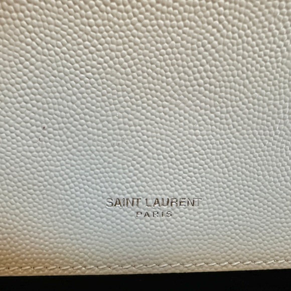 YSL Classic Monogram Envelope Bag Mixed Matelassé Grain de Poudre Leather Medium - Picture 11 of 14